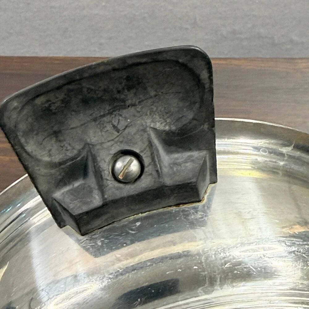 Rena Ware 3 Ply 18-8 Stainless Steel 2 Quart Saucepan Pot Made in USA Vintage